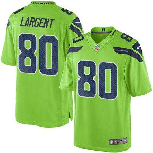 Nike Men & Women & Youth Seahawks 80 Steve Largent Green Color Rush Limited Jersey,We sell and wholesale Nike Men & Women & Youth Seahawks 80 Steve Largent Green Color Rush Limited Jersey on line form chian!